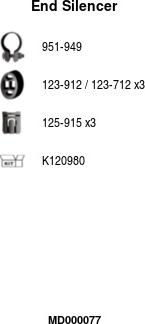 FA1 MD000077 - Toba esapament finala aaoparts.ro