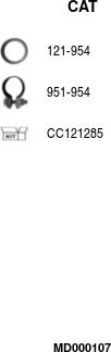 FA1 MD000107 - Catalizator aaoparts.ro