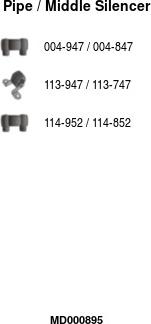 FA1 MD000895 - Toba esapamet intermediara aaoparts.ro