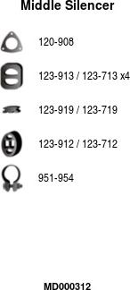FA1 MD000312 - Toba esapamet intermediara aaoparts.ro