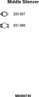 FA1 MD000749 - Toba esapamet intermediara aaoparts.ro