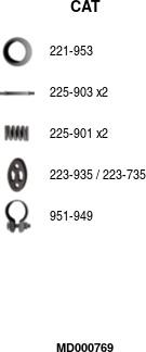 FA1 MD000769 - Catalizator aaoparts.ro