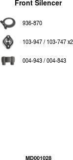 FA1 MD001028 - Toba esapament primara aaoparts.ro