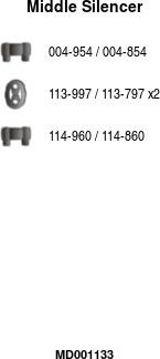 FA1 MD001133 - Toba esapamet intermediara aaoparts.ro