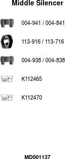 FA1 MD001137 - Toba esapamet intermediara aaoparts.ro