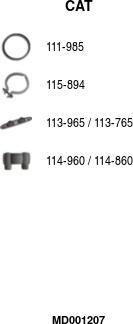 FA1 MD001207 - Catalizator aaoparts.ro