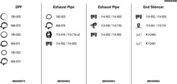 FA1 WN000486 - Sistem de esapament aaoparts.ro