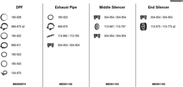 FA1 WN000691 - Sistem de esapament aaoparts.ro