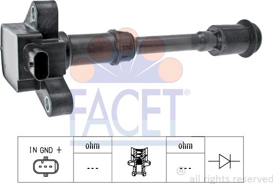 FACET 9.6461 - Bobina de inductie aaoparts.ro