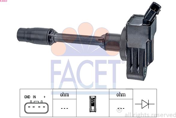 FACET 9.6553 - Bobina de inductie aaoparts.ro