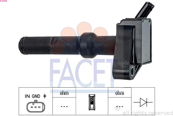 FACET 9.6560 - Bobina de inductie aaoparts.ro