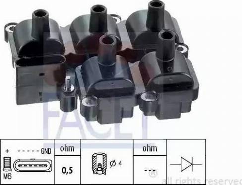 FACET 9.6293 - Bobina de inductie aaoparts.ro