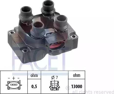 FACET 9.6263 - Bobina de inductie aaoparts.ro