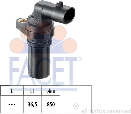 FACET 9.0407 - Senzor impulsuri, arbore cotit aaoparts.ro