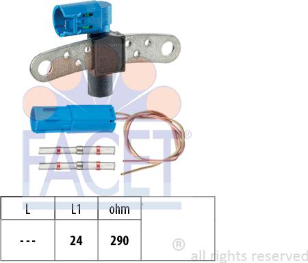 FACET 9.0540K - Senzor impulsuri, arbore cotit aaoparts.ro