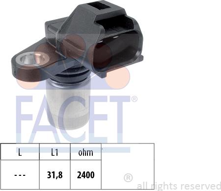 FACET 9.0509 - Senzor impulsuri, arbore cotit aaoparts.ro