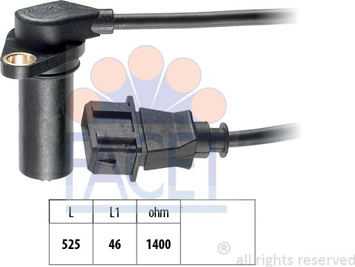 FACET 9.0068 - Senzor impulsuri, arbore cotit aaoparts.ro