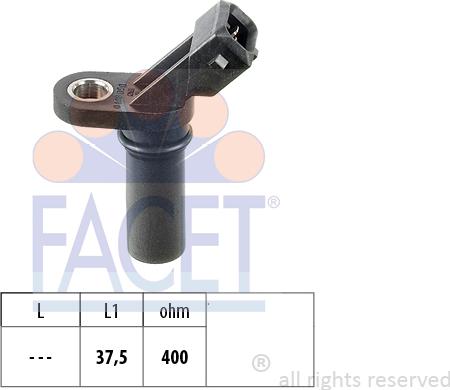 FACET 9.0188 - Senzor impulsuri, arbore cotit aaoparts.ro