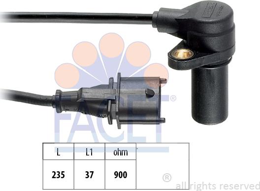 FACET 9.0326 - Senzor impulsuri, arbore cotit aaoparts.ro