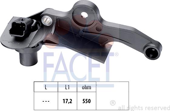FACET 9.0298 - Senzor impulsuri, arbore cotit aaoparts.ro