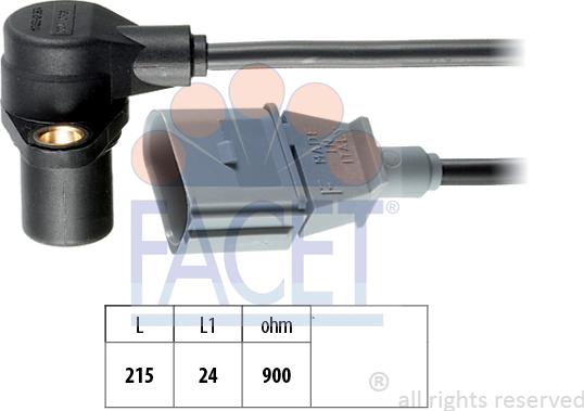 FACET 9.0241 - Senzor impulsuri, arbore cotit aaoparts.ro