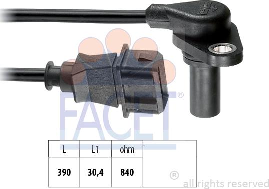 FACET 9.0204 - Senzor turatie, cutie de viteza automata aaoparts.ro