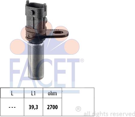 FACET 9.0288 - Senzor impulsuri, arbore cotit aaoparts.ro