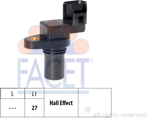 FACET 9.0735 - Senzor turatie, cutie de viteza automata aaoparts.ro