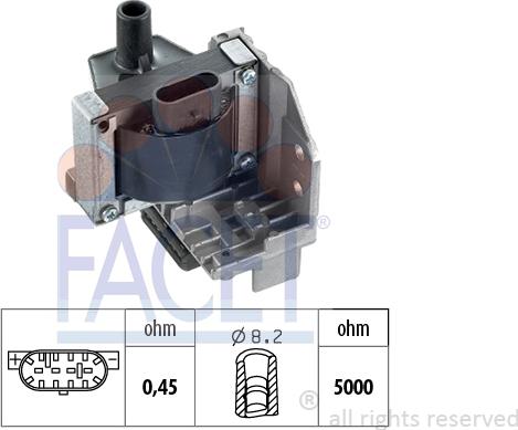 FACET 9.8003 - Bobina de inductie aaoparts.ro