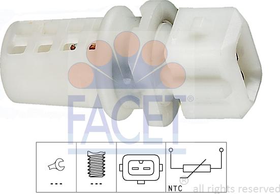 FACET 10.4009 - Senzor,temperatura aer admisie aaoparts.ro