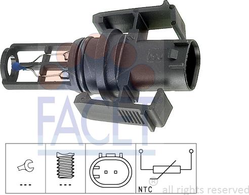 FACET 10.4014 - Senzor,temperatura aer admisie aaoparts.ro