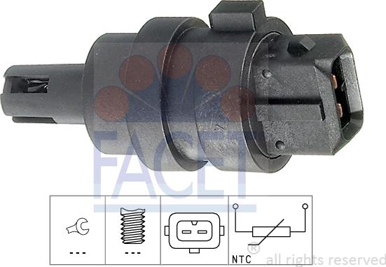 FACET 10.4013 - Senzor,temperatura aer admisie aaoparts.ro