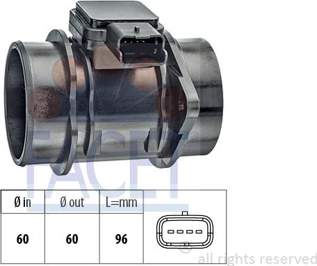 FACET 10.1301 - Senzor debit aer aaoparts.ro