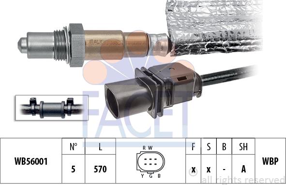 FACET 10.8410 - Sonda Lambda aaoparts.ro