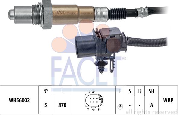 FACET 10.8484 - Sonda Lambda aaoparts.ro