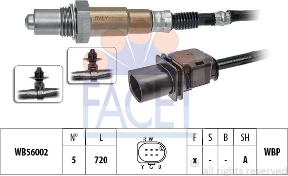 FACET 10.8478 - Sonda Lambda aaoparts.ro