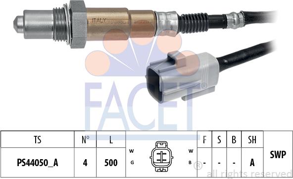 FACET 10.8520 - Sonda Lambda aaoparts.ro