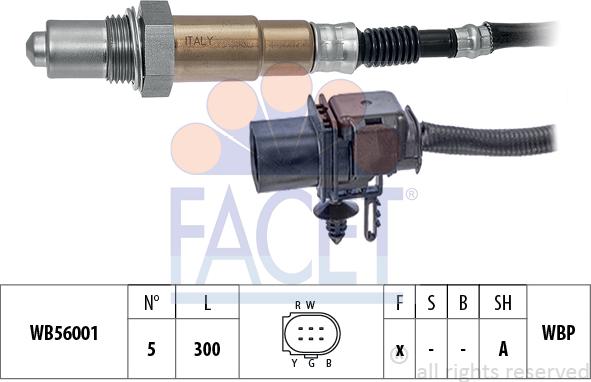 FACET 10.8399 - Sonda Lambda aaoparts.ro