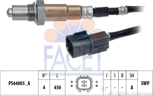FACET 10.8256 - Sonda Lambda aaoparts.ro
