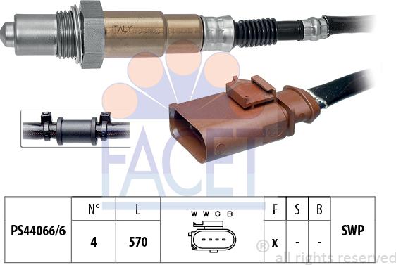 FACET 10.7966 - Sonda Lambda aaoparts.ro