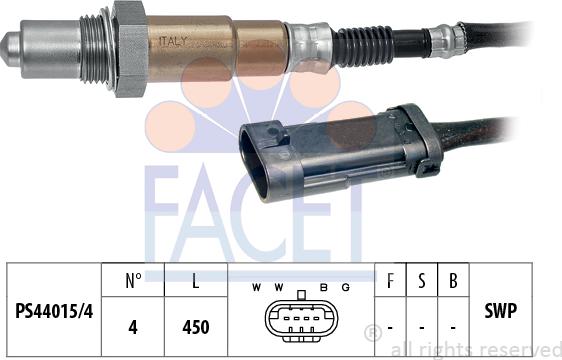 FACET 10.7594 - Sonda Lambda aaoparts.ro