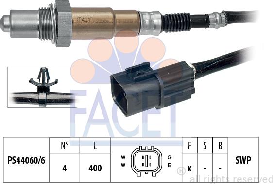 FACET 10.7657 - Sonda Lambda aaoparts.ro