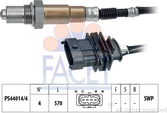 FACET 10.7089 - Sonda Lambda aaoparts.ro