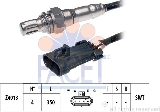 FACET 10.7077 - Sonda Lambda aaoparts.ro