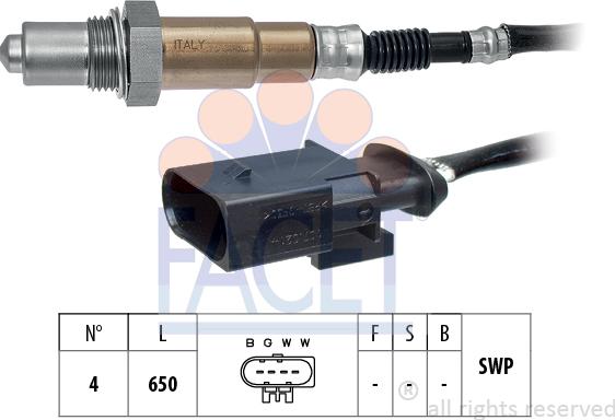 FACET 10.7750 - Sonda Lambda aaoparts.ro