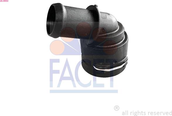 FACET 26.0003 - Flansa lichid racire aaoparts.ro