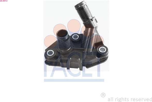 FACET 26.0012 - Flansa lichid racire aaoparts.ro