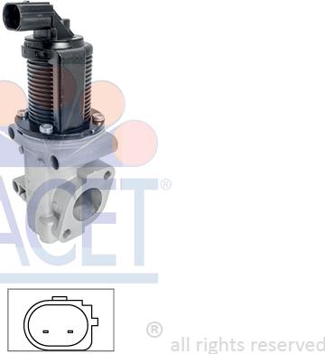FACET 23.0047 - Supapa EGR aaoparts.ro