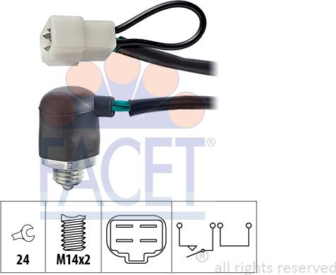 FACET 7.6064 - Comutator, lampa marsalier aaoparts.ro