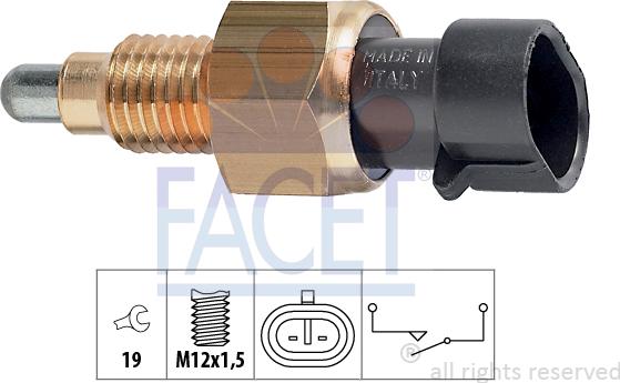 FACET 7.6073 - Comutator, lampa marsalier aaoparts.ro